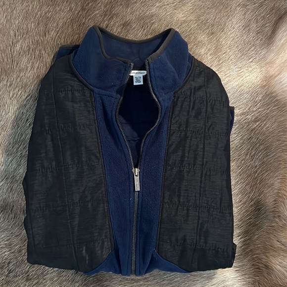 Men’s Navy Calvin Klein Jacket - Picture 2 of 3
